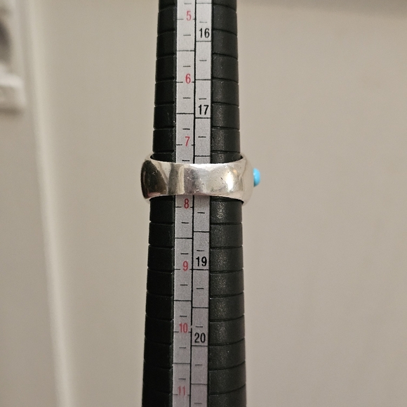 925 sterling & stone ring - Picture 11 of 11